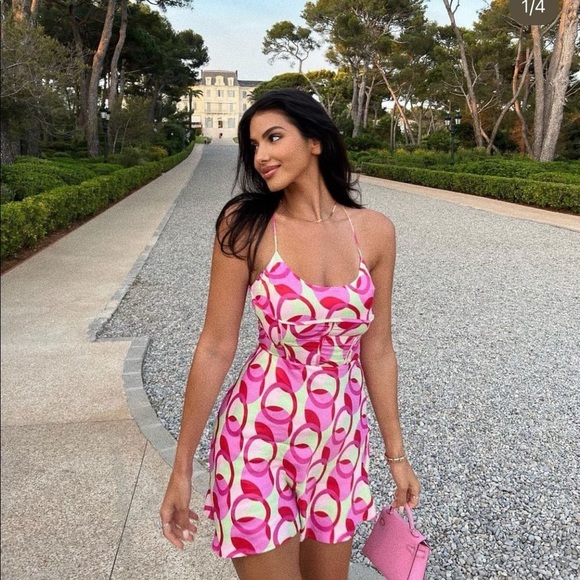 Zara Dresses & Skirts - NWT Zara Pattern Mini Dress L